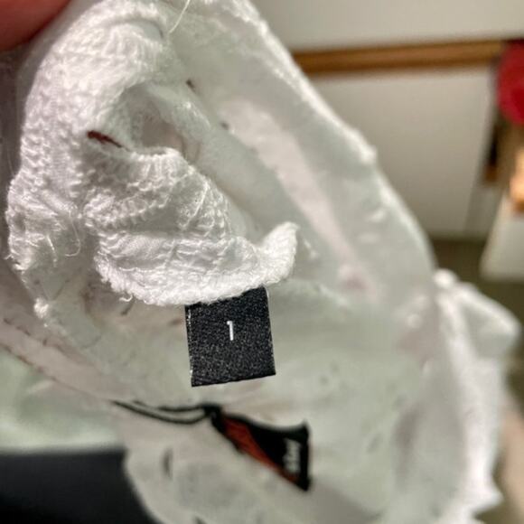 The Kooples Embroidery Romper white S - Picture 4 of 10